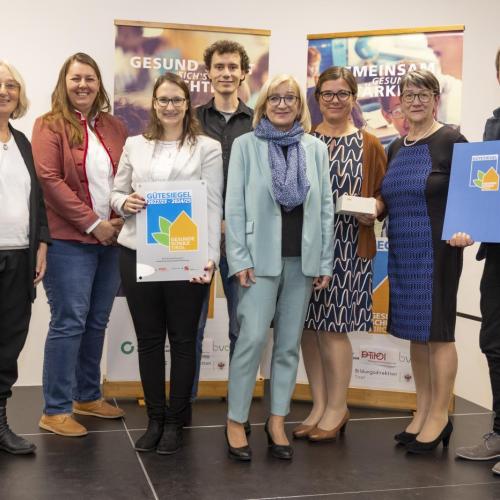  Verleihung Gütesiegel Gesunde Schule Tirol 2022